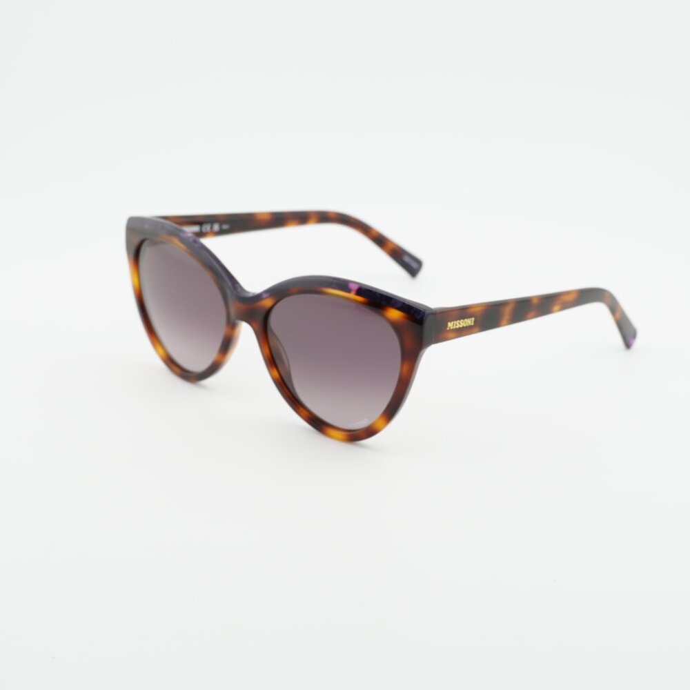 Missoni MIS 0088/S 0AY0 3X Sunglasses Havana Cat Eye Frame, Pink Lenses